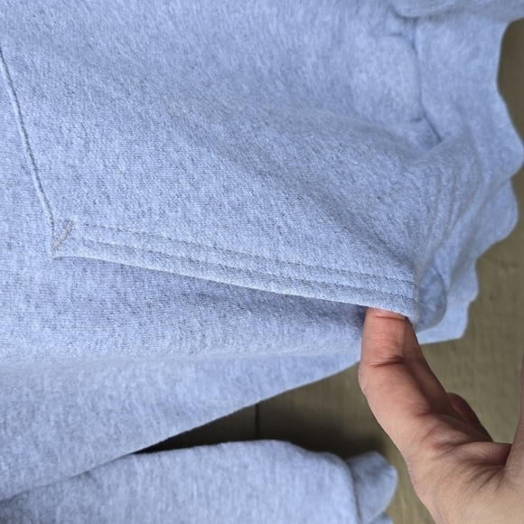 Vintage Authentic - Disneyland - Gray Fuzzy Hooded Sweatshirt - Size L - Picture 4 of 5